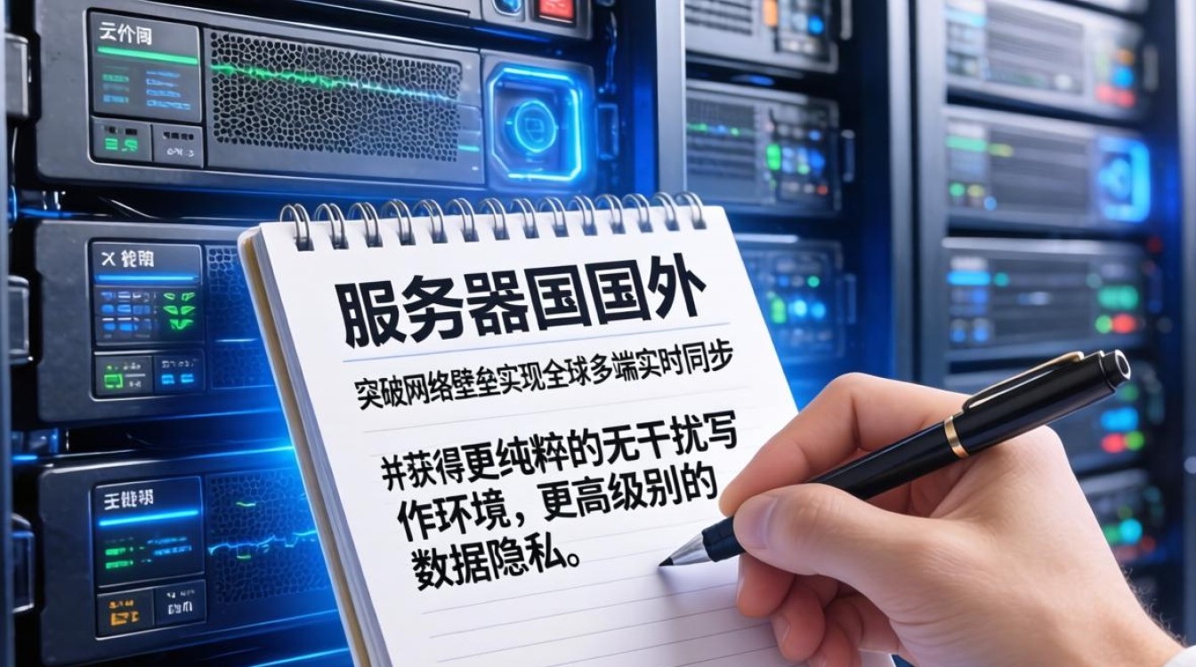 服务器在国外的云笔记
