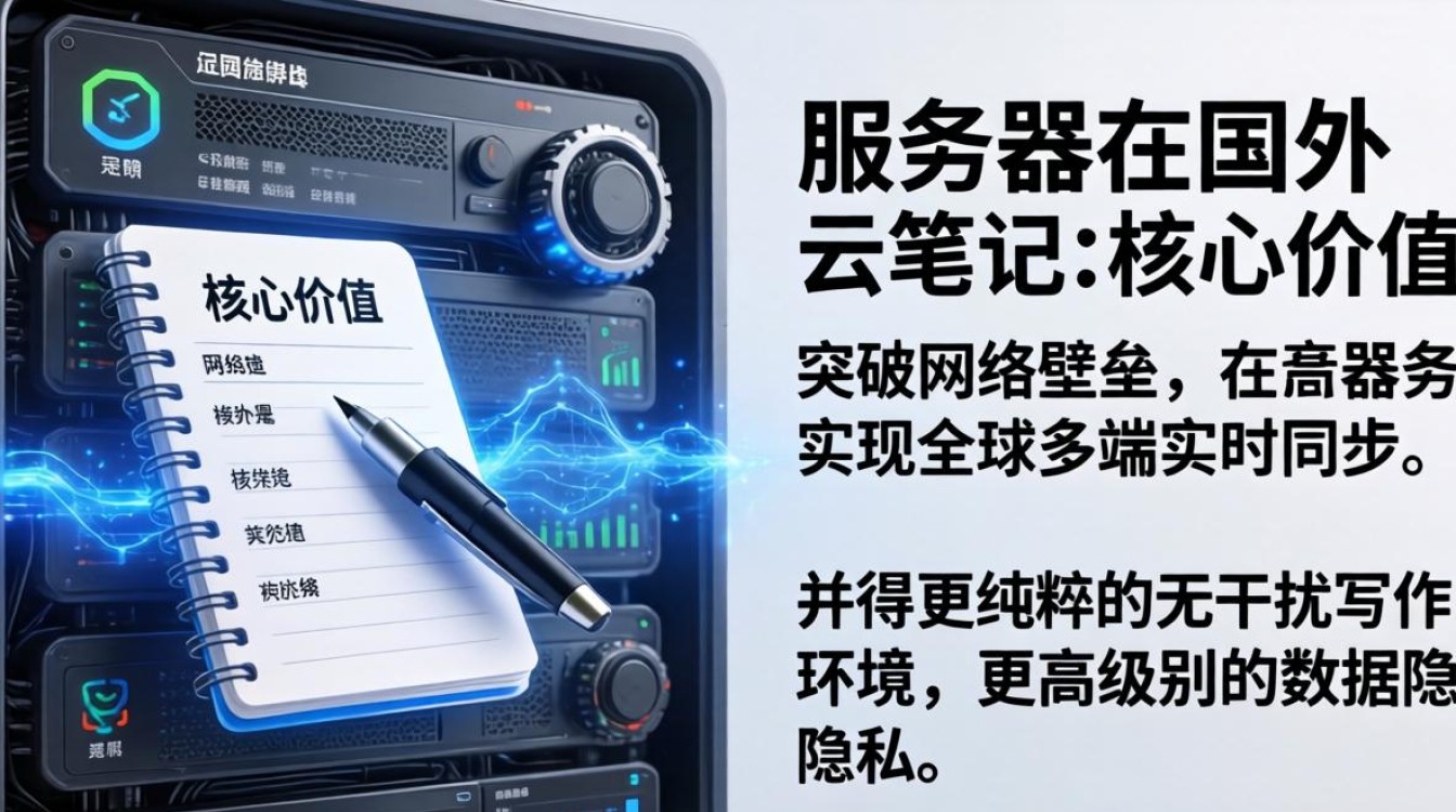 服务器在国外的云笔记