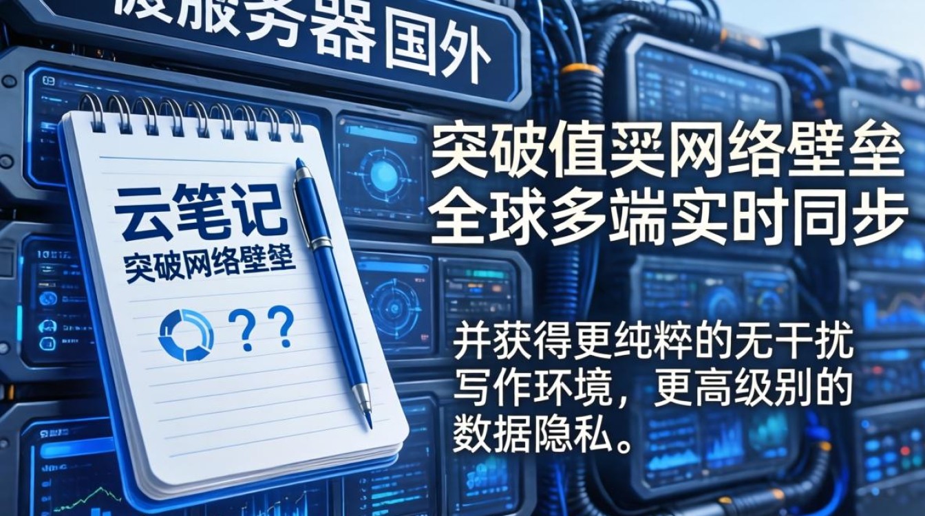 服务器在国外的云笔记