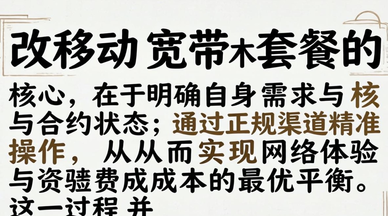 更改移动宽带套餐