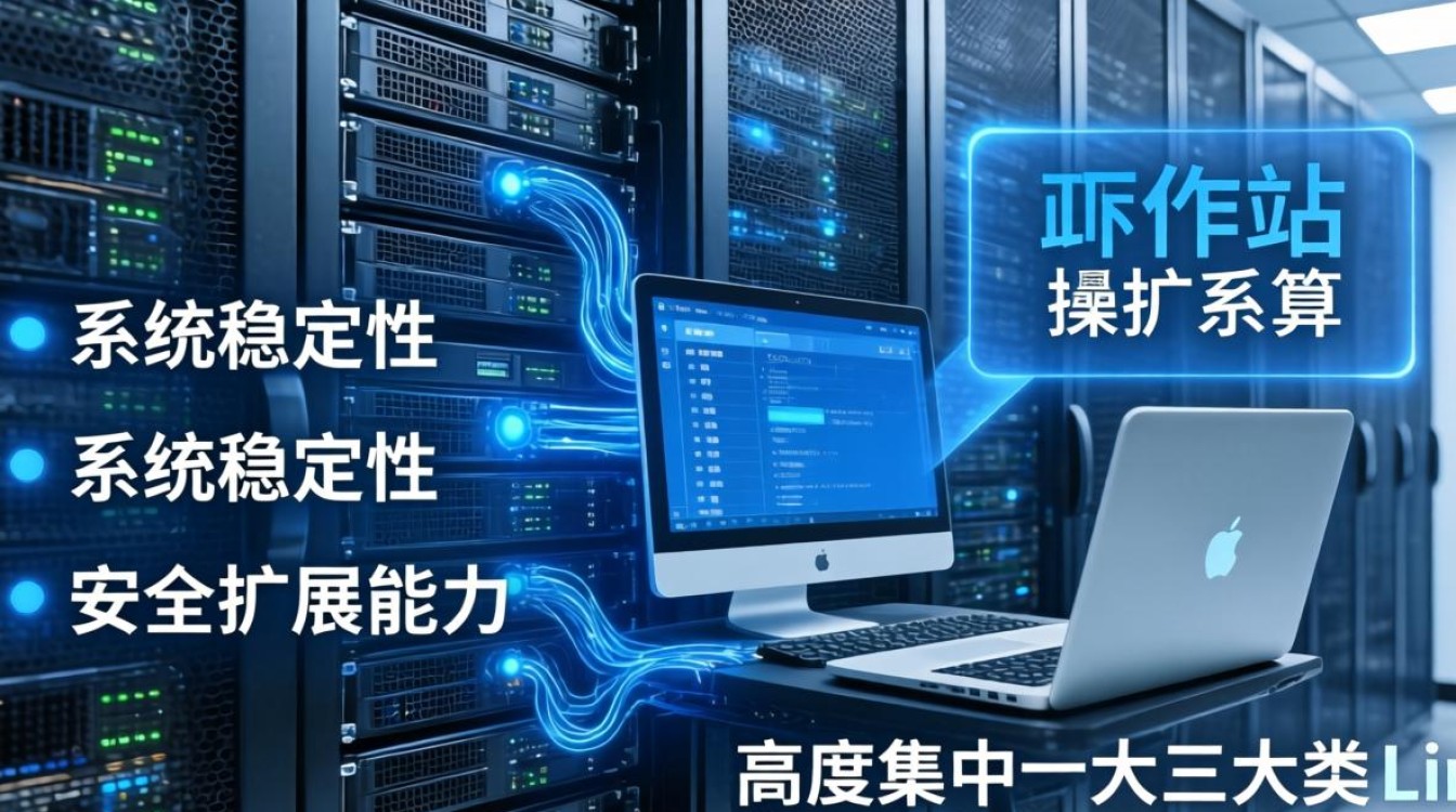 服务器和工作站上操作系统的名称