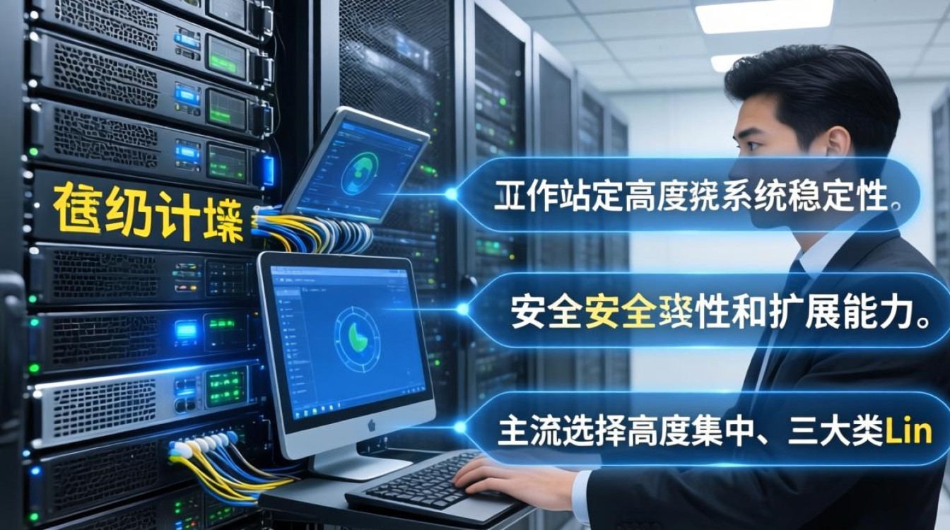 服务器和工作站上操作系统的名称