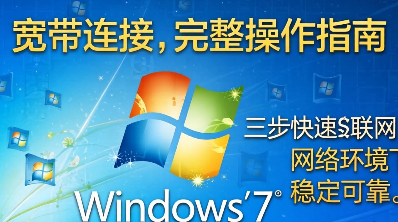 window7怎么宽带连接