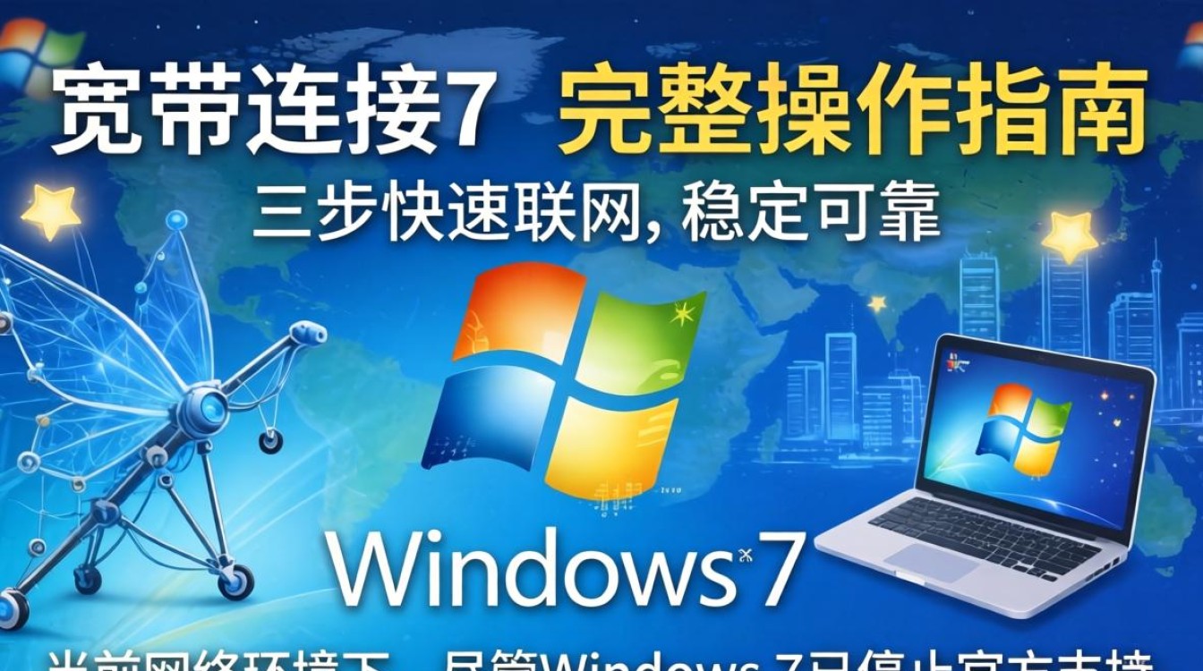 window7怎么宽带连接