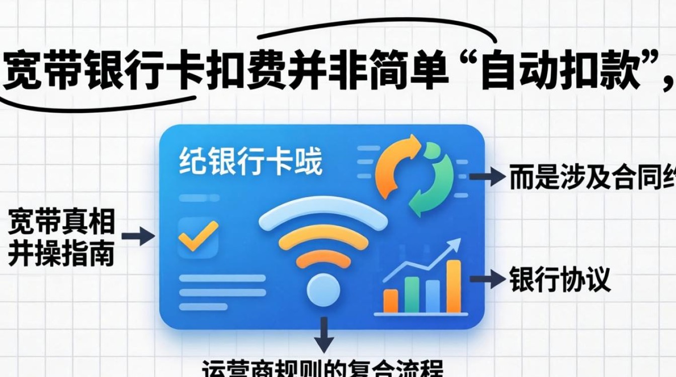 宽带银行卡扣费