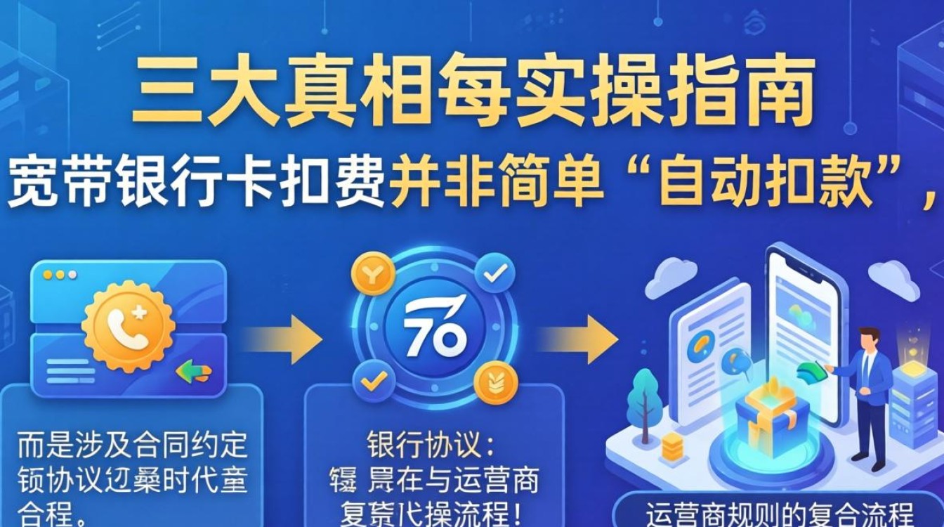 宽带银行卡扣费