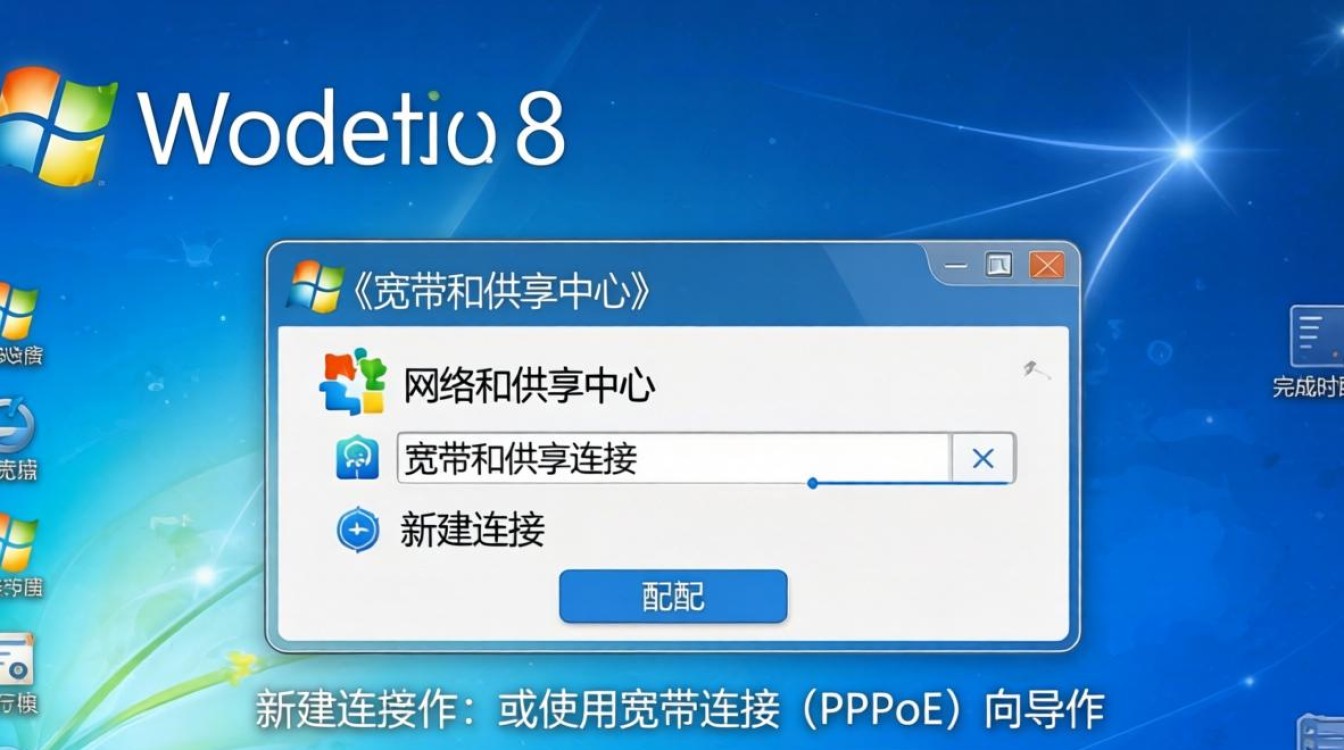 windows8怎么宽带连接