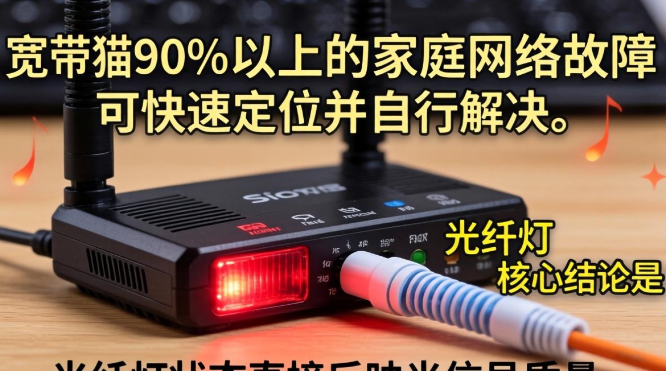 电信宽带猫光纤灯