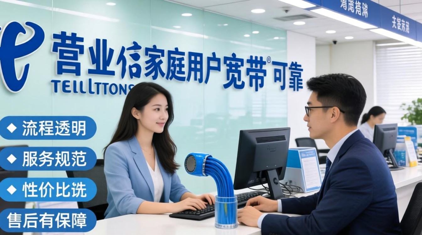 电信营业厅装宽带