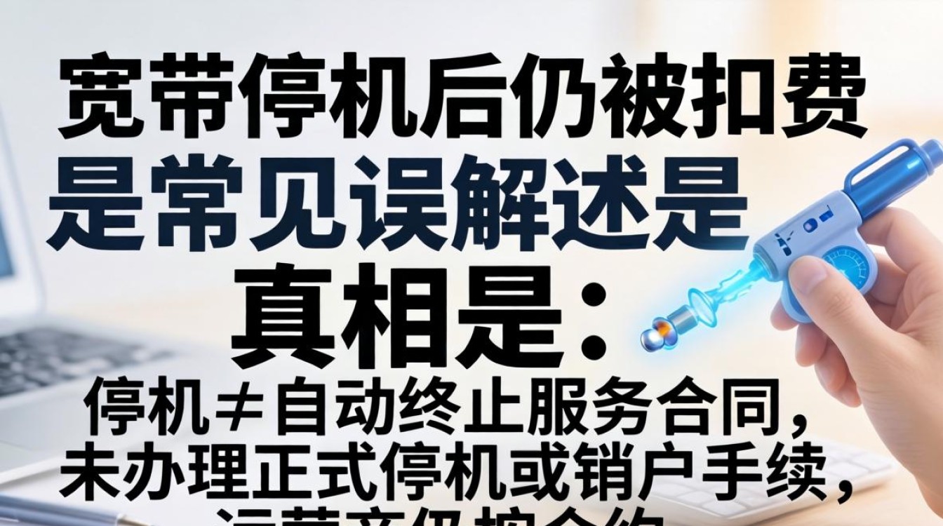 电信宽带停机扣费