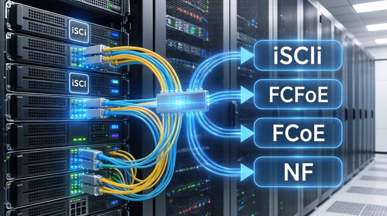 服务器和存储是怎么连接