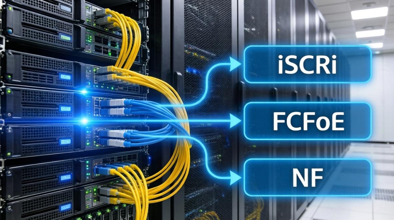 服务器和存储是怎么连接