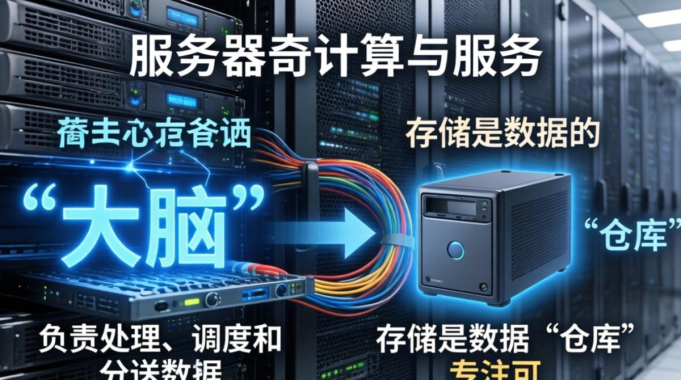 服务器和存储有什么区别