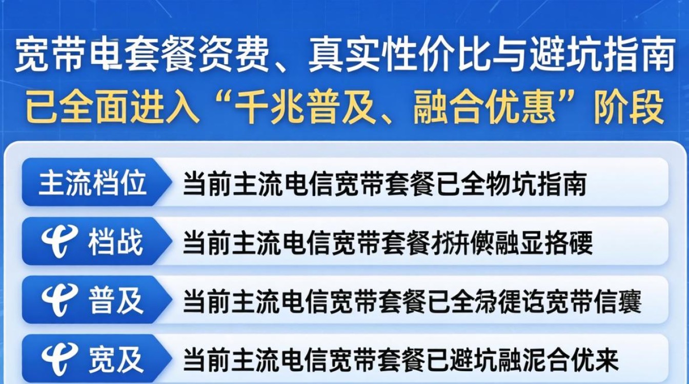 电信宽带套餐资费介绍