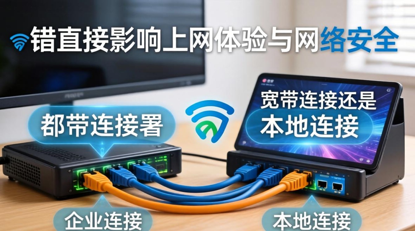 宽带连接还是本地连接