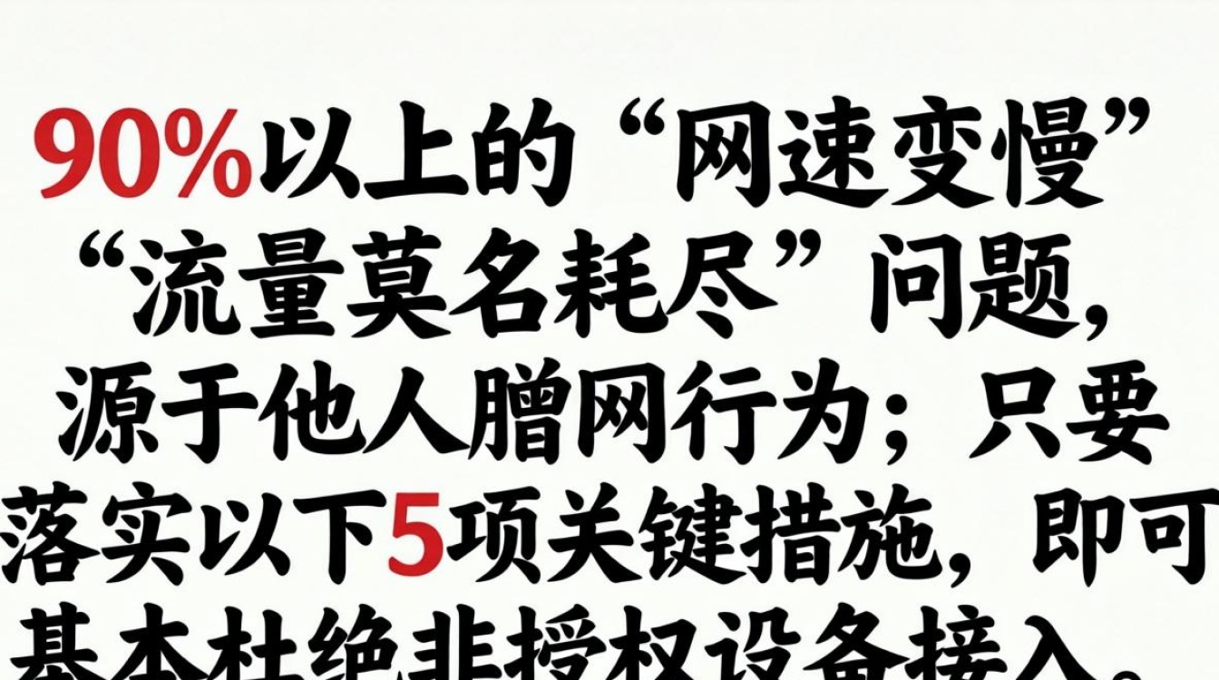 电信宽带防蹭网