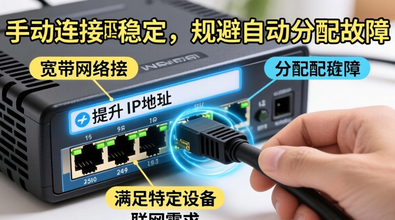 设置宽带连接的ip地址