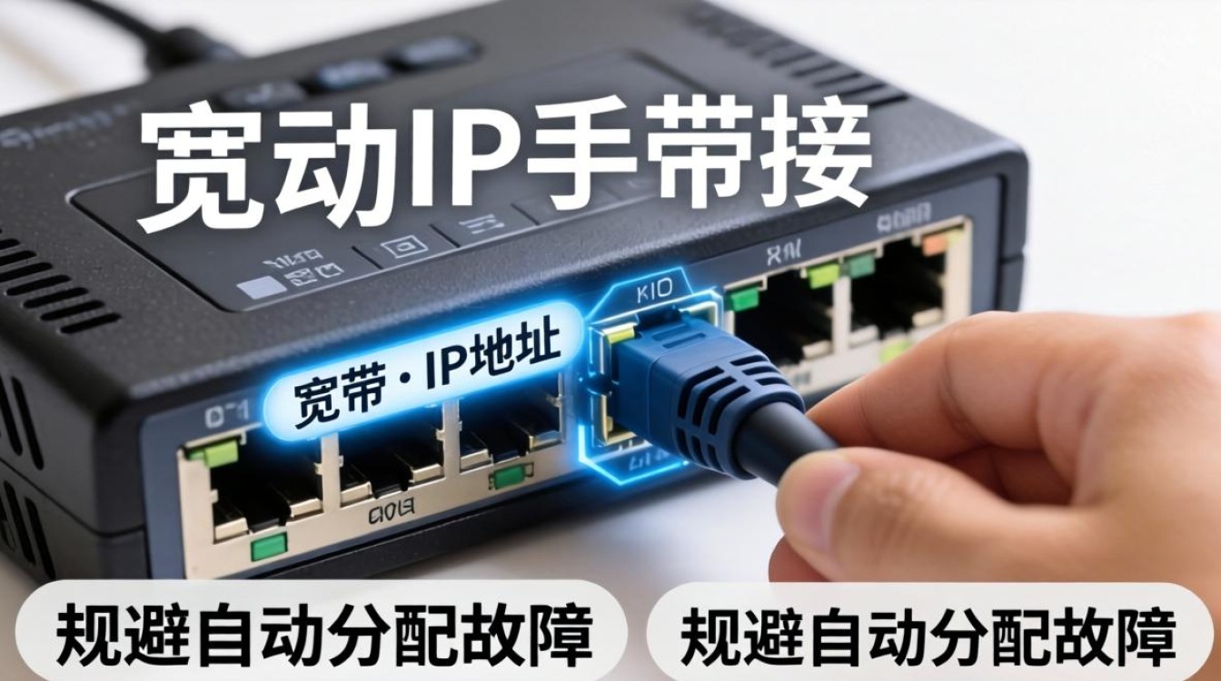 设置宽带连接的ip地址