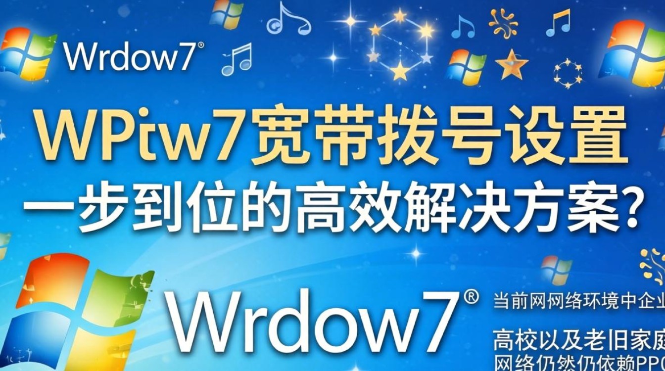 win7宽带拨号设置