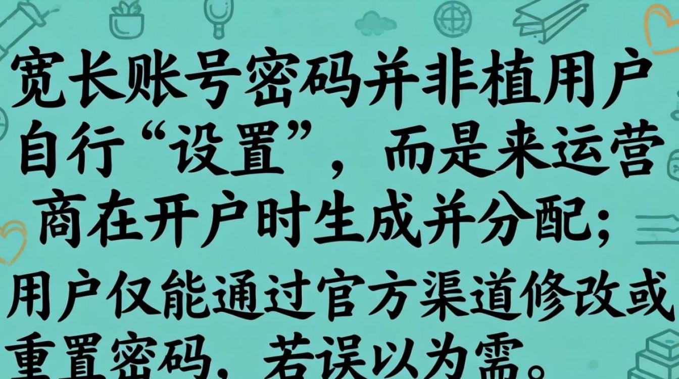 怎样设置宽带账号密码