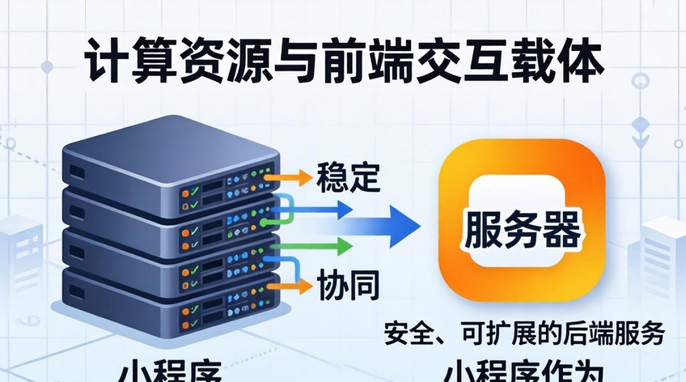 服务器和小程序的关系