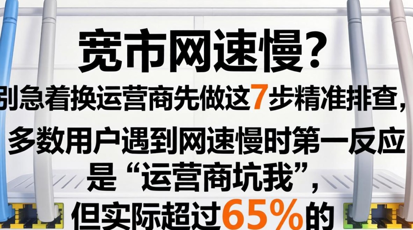 家里宽带网速慢