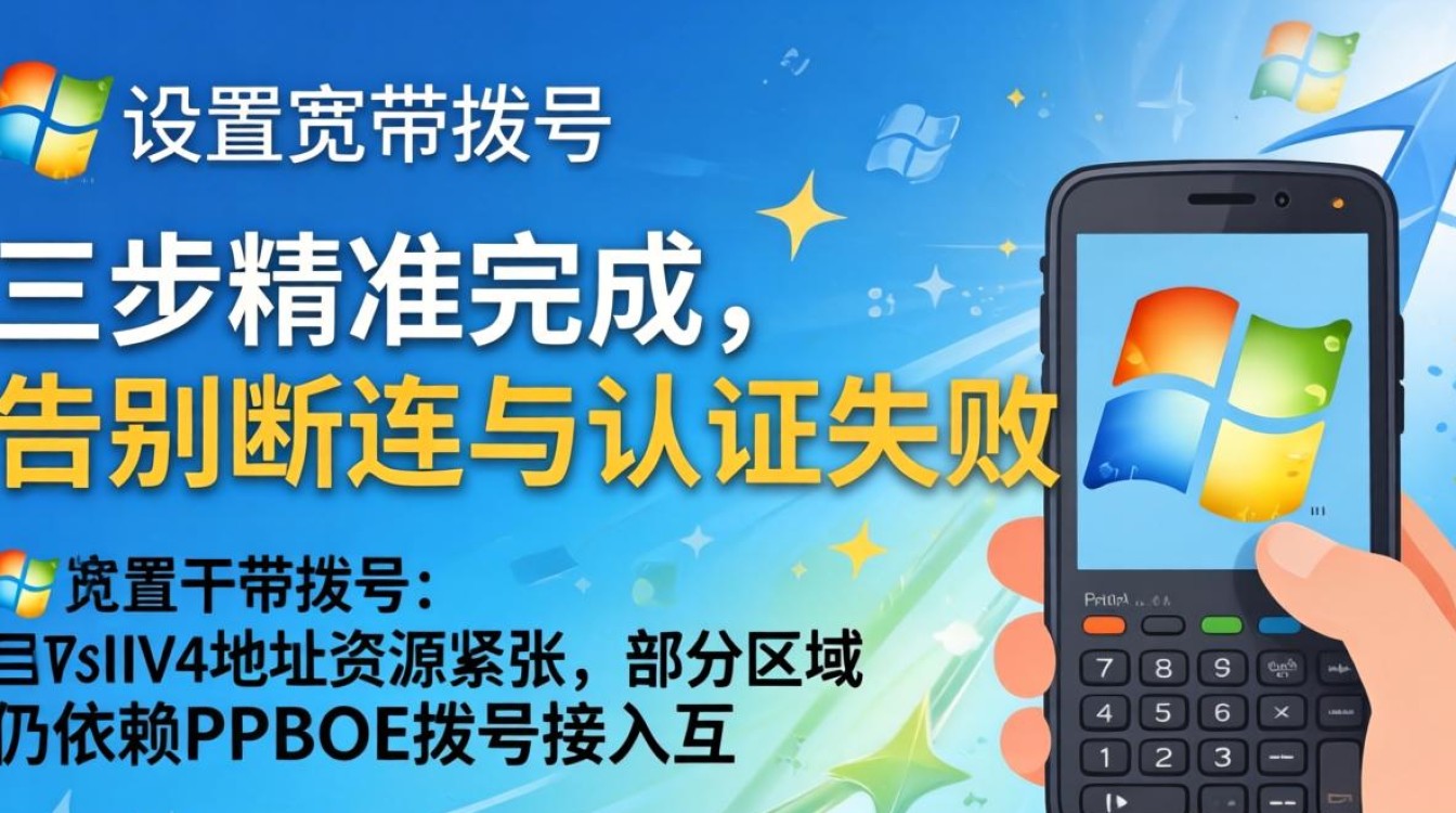 win7设置宽带拨号