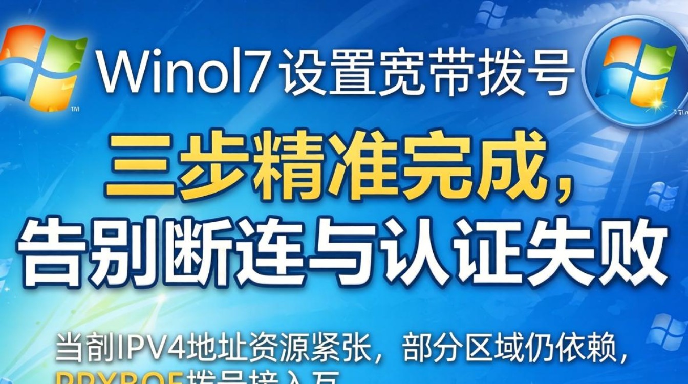 win7设置宽带拨号