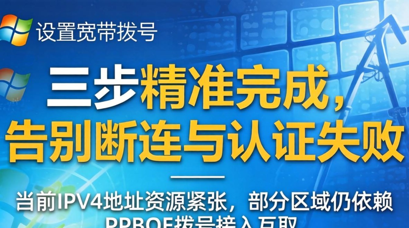 win7设置宽带拨号