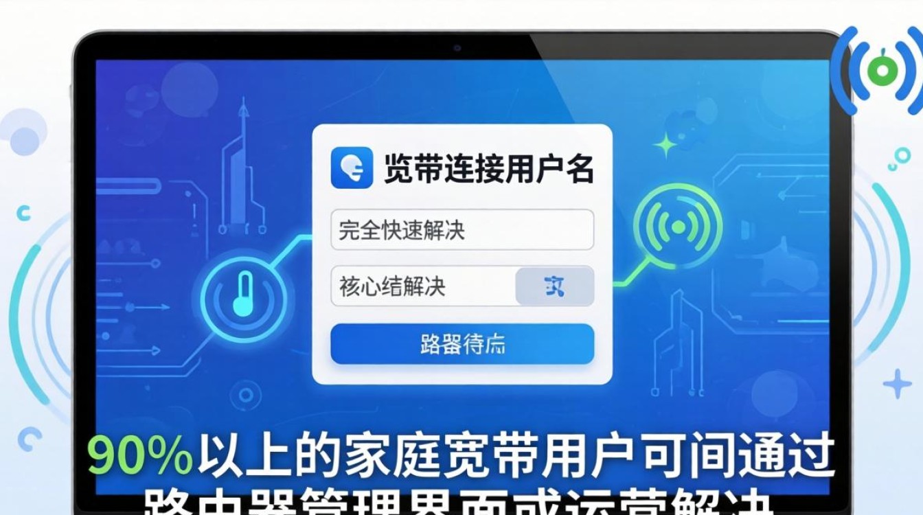 忘记宽带连接用户名