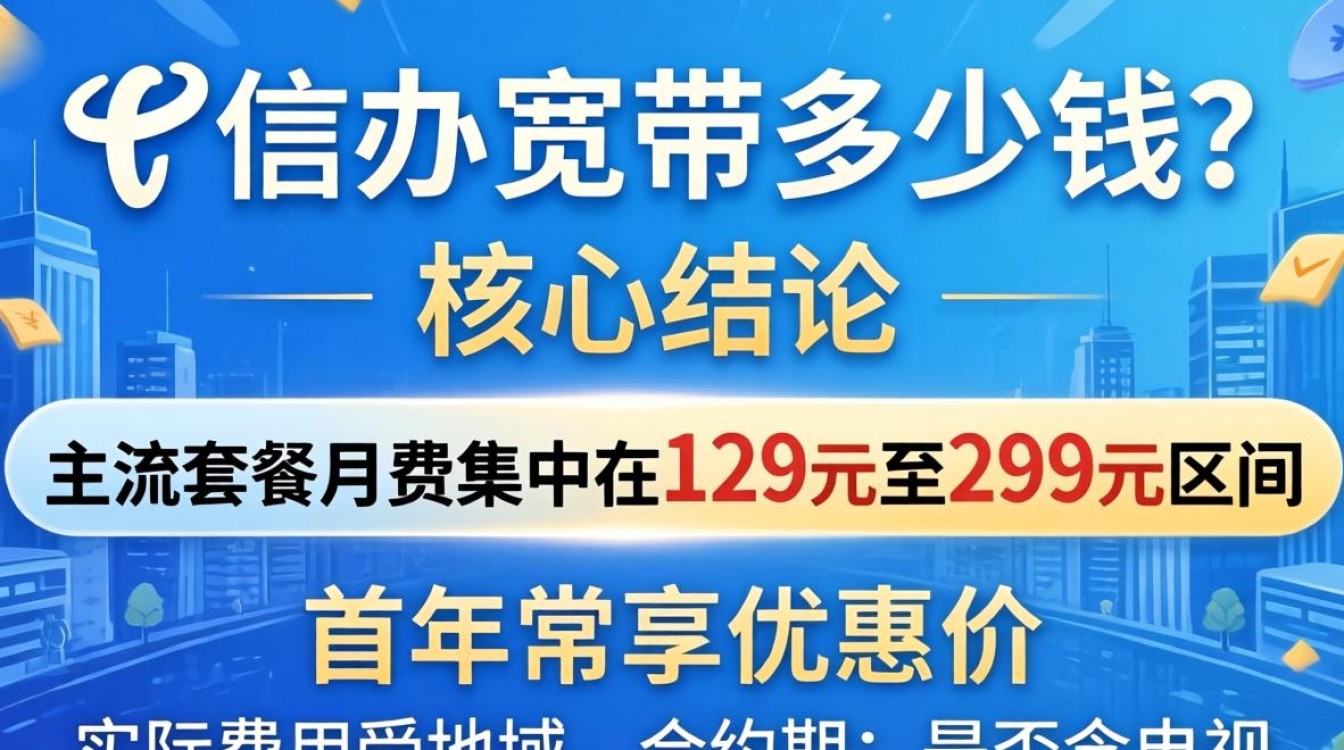 电信办宽带多少钱