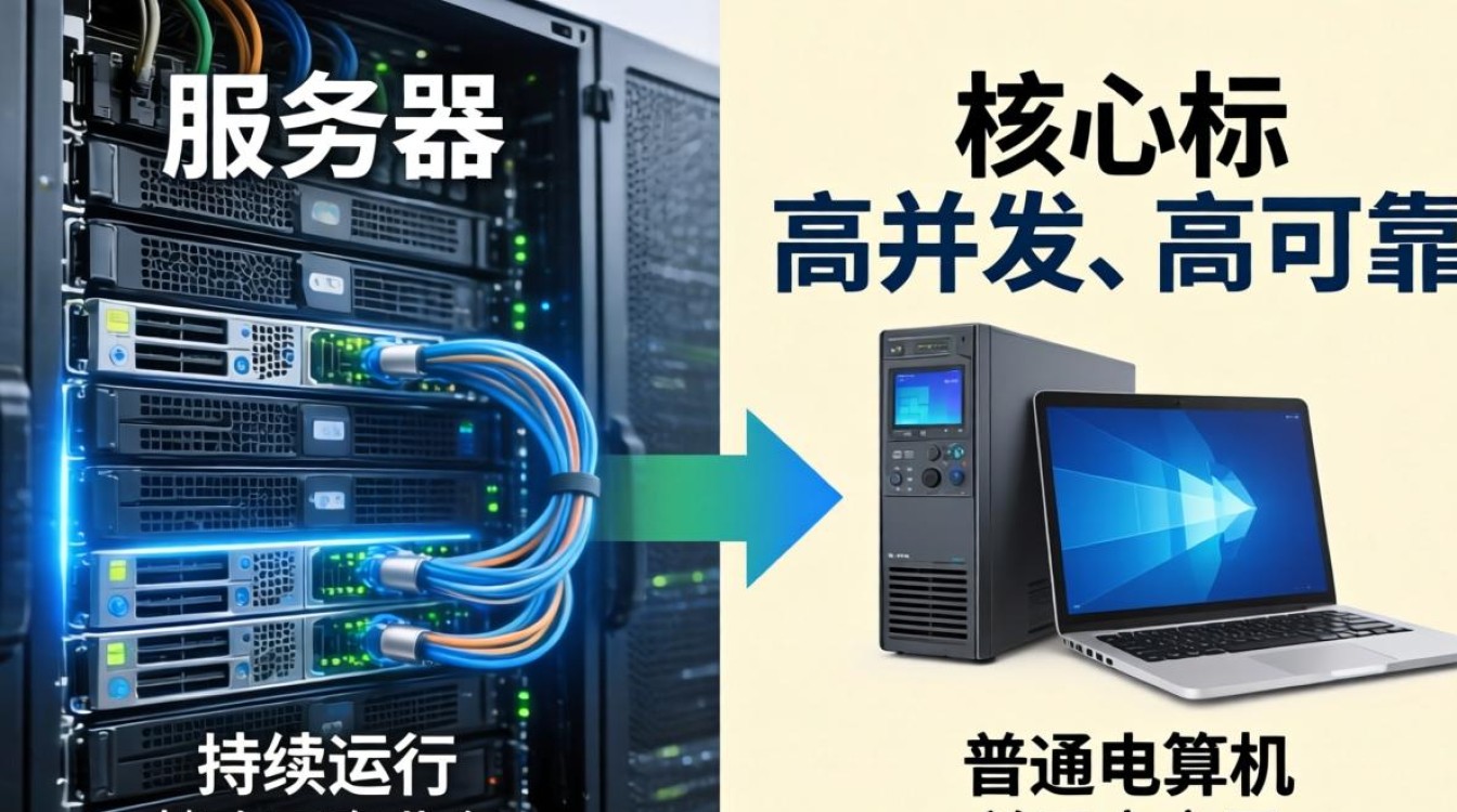 服务器和普通计算机的区别