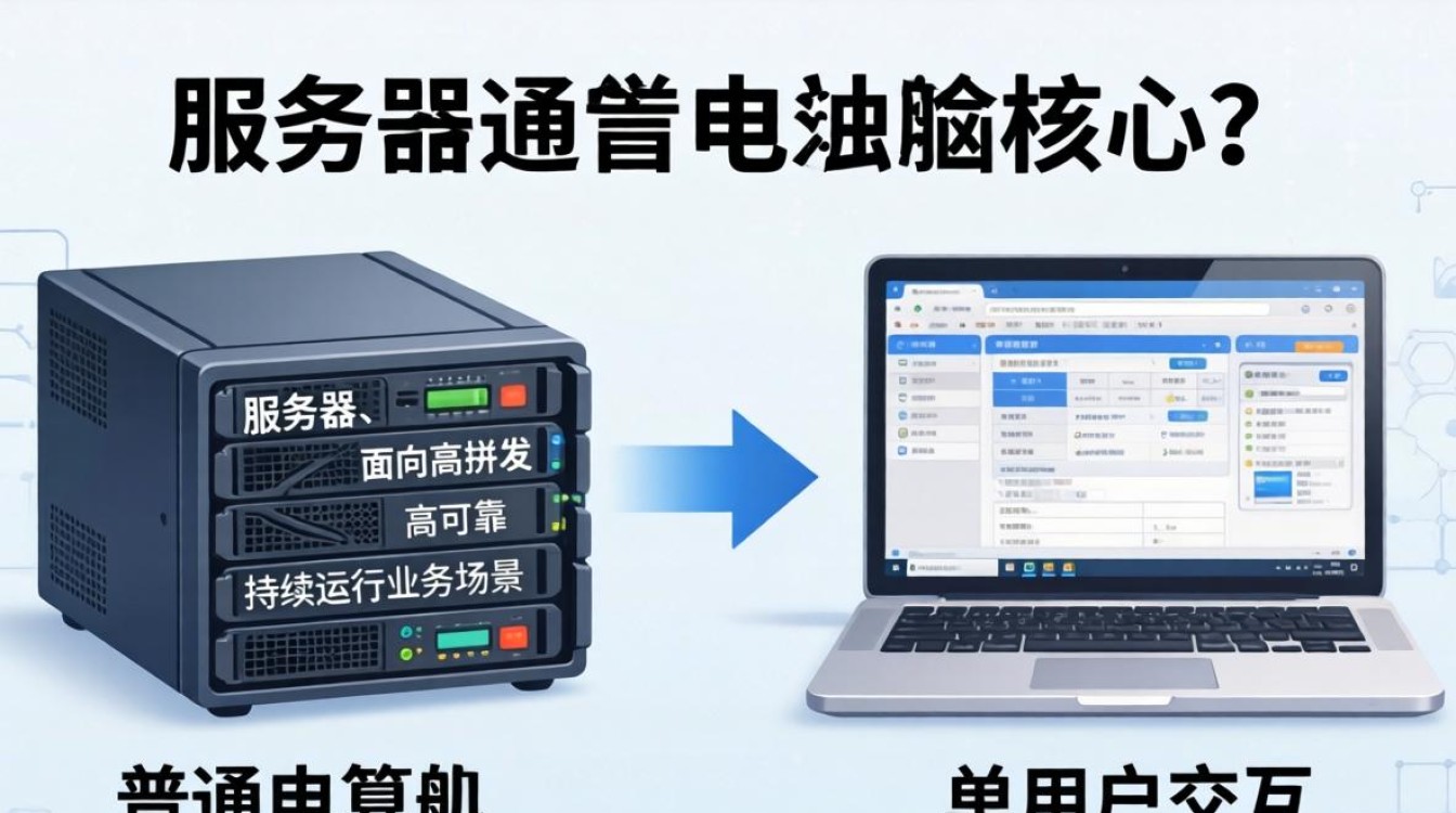 服务器和普通计算机的区别