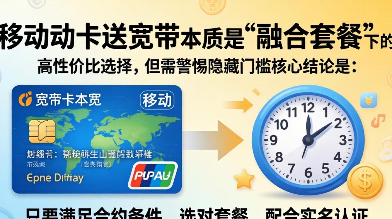 买移动卡送的宽带