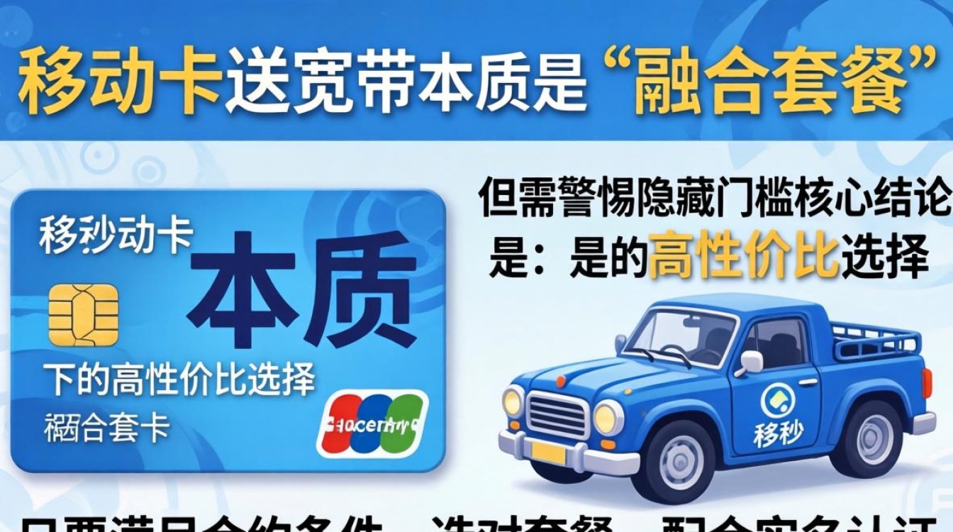 买移动卡送的宽带