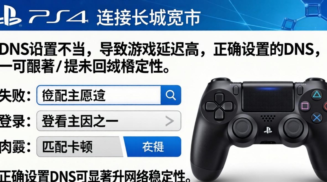 ps4长城宽带dns