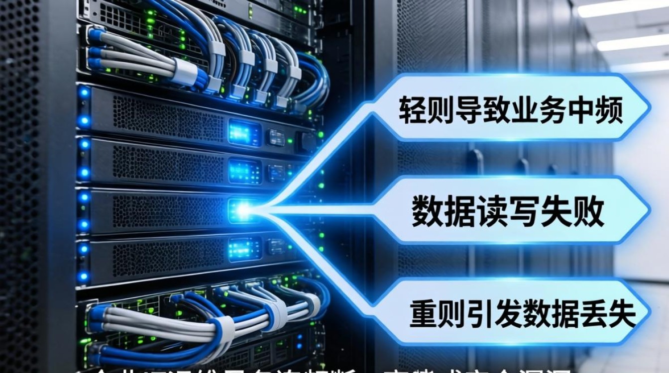 服务器和存储无法连接