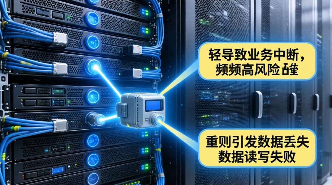 服务器和存储无法连接