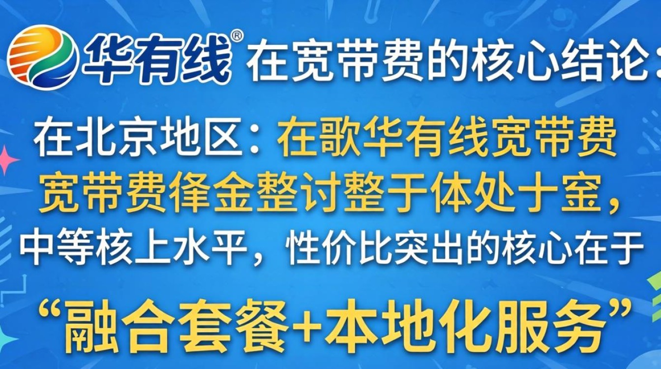 歌华有线宽带费