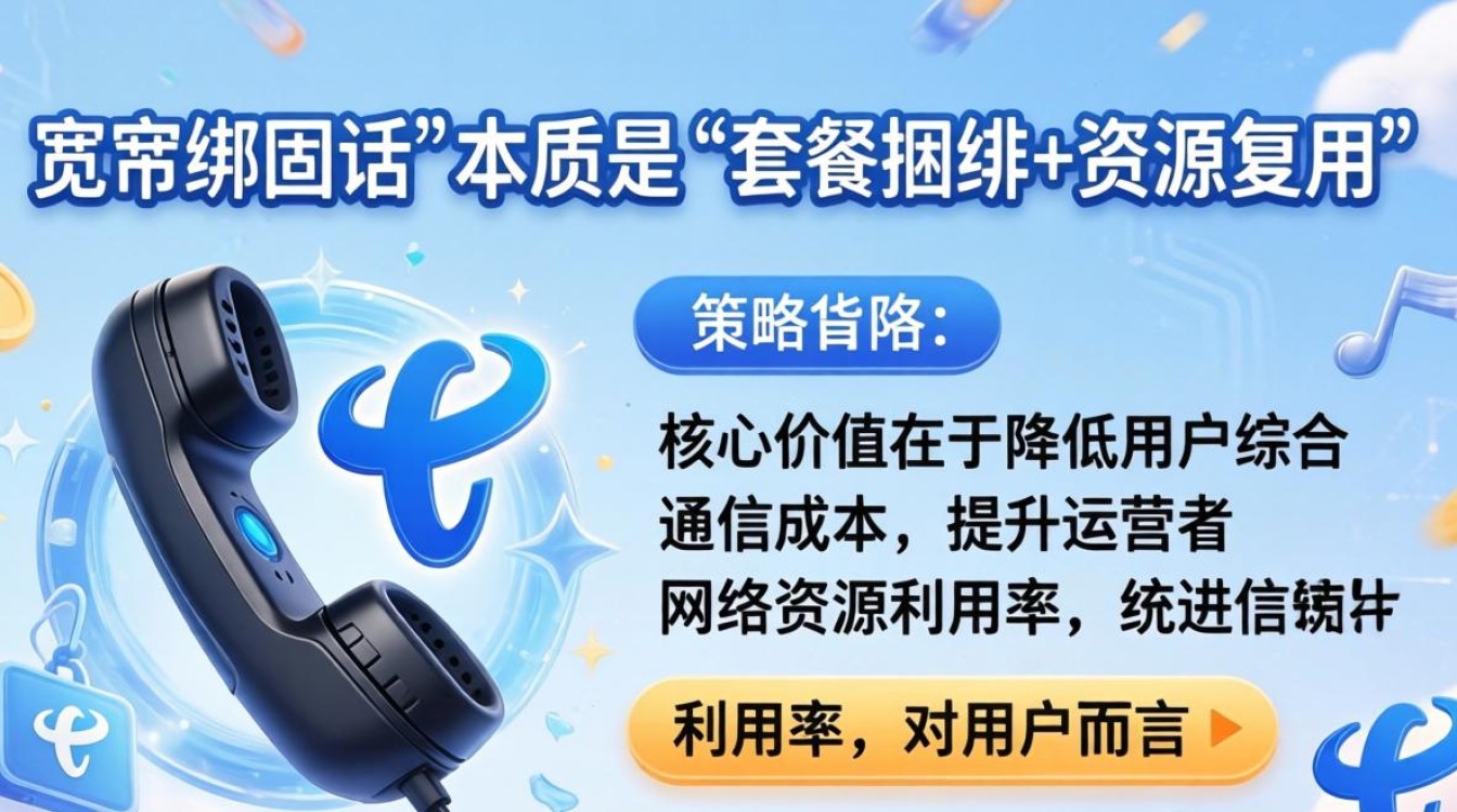 电信宽带绑固话