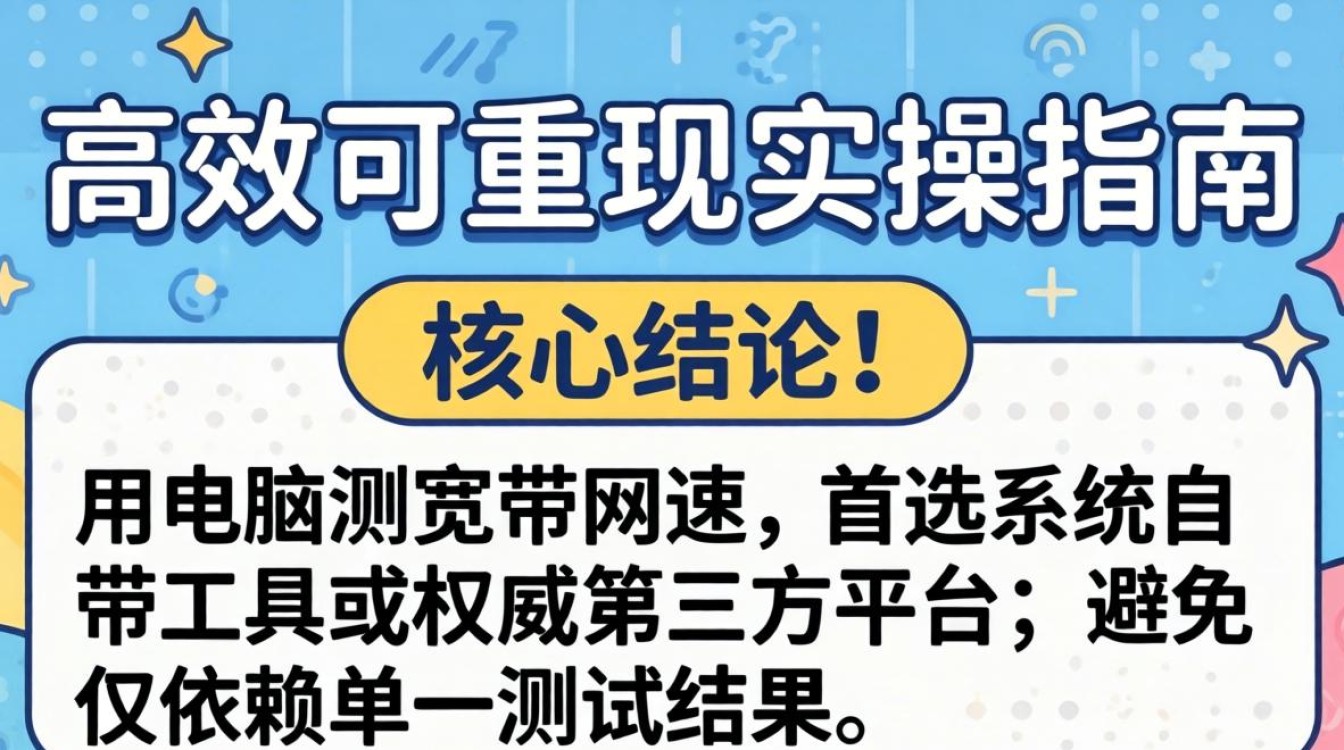 电脑测宽带网速