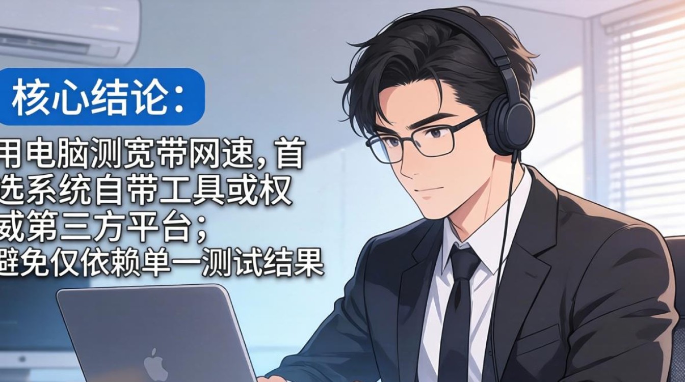 电脑测宽带网速