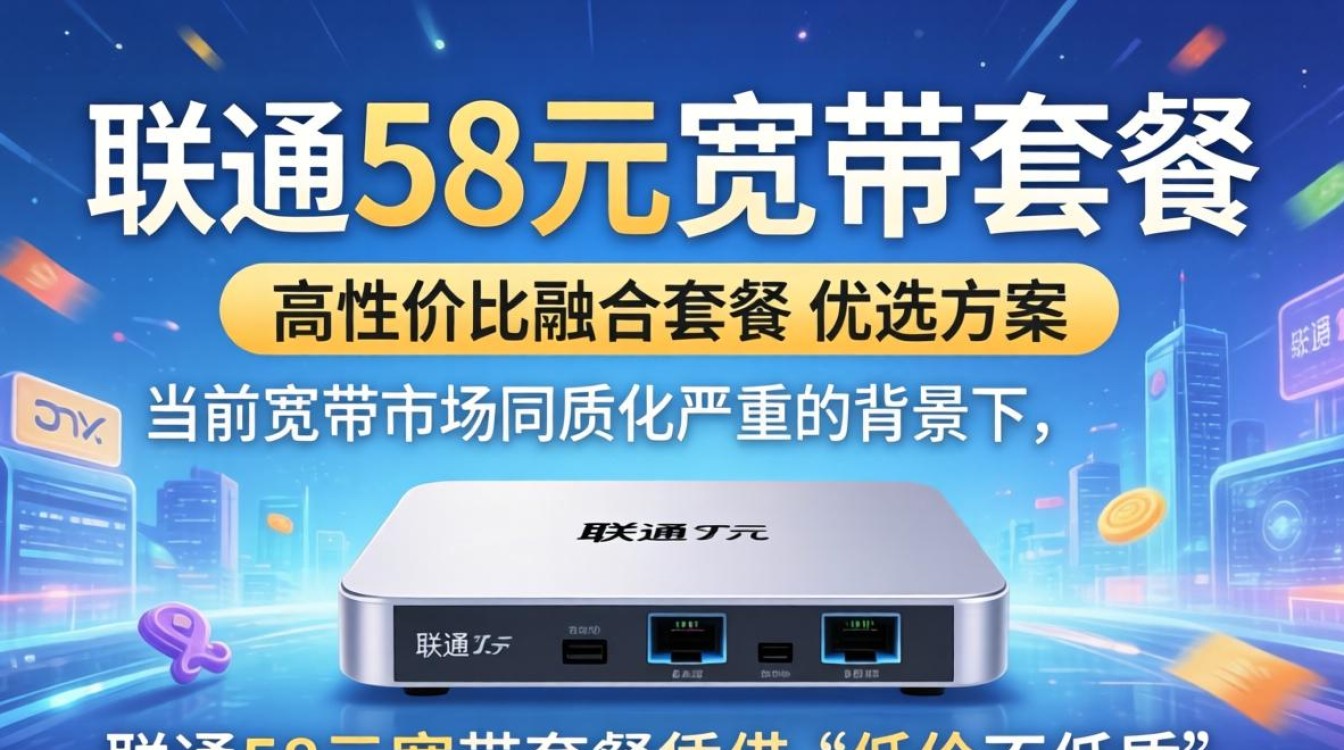 联通58元宽带套餐
