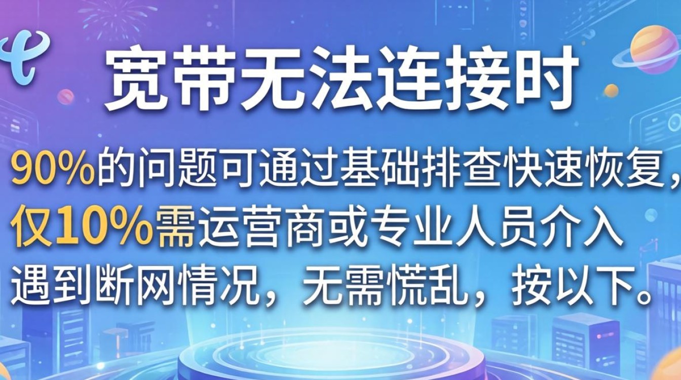 电信宽带无法连接