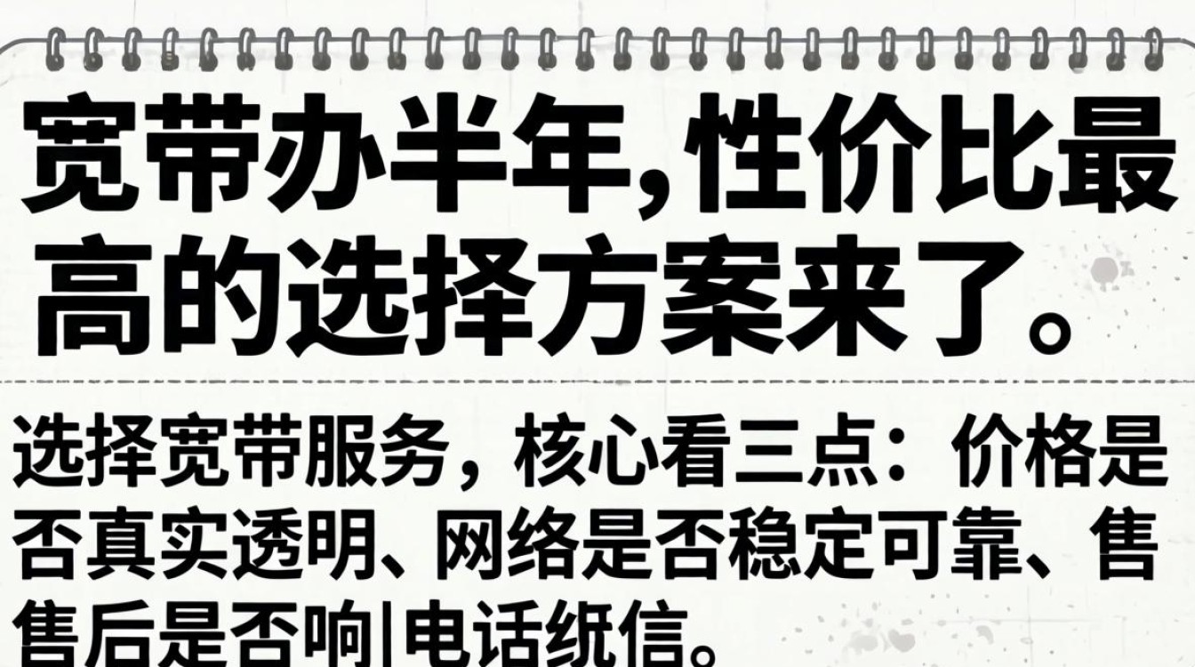 电信宽带办半年