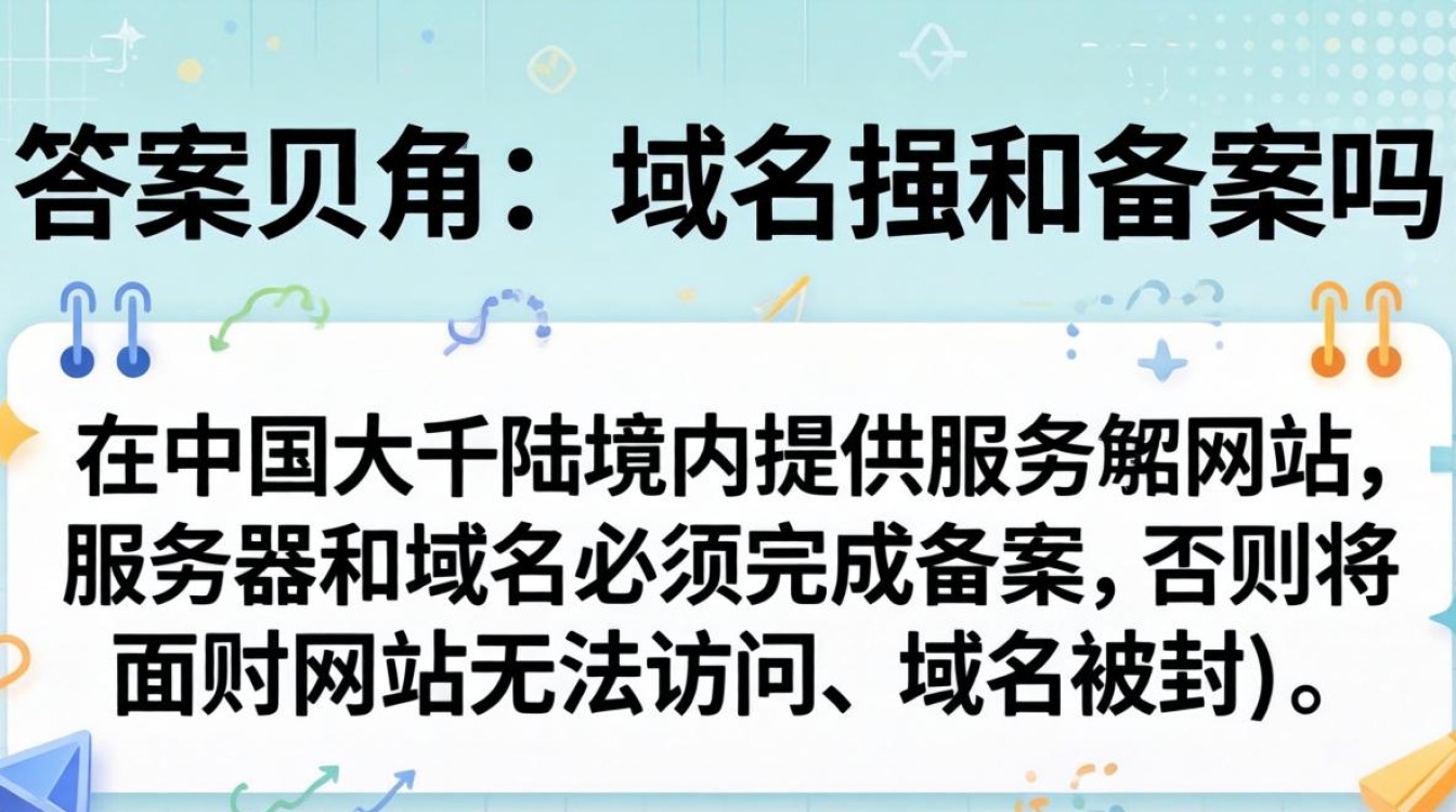 服务器和域名需要备案吗