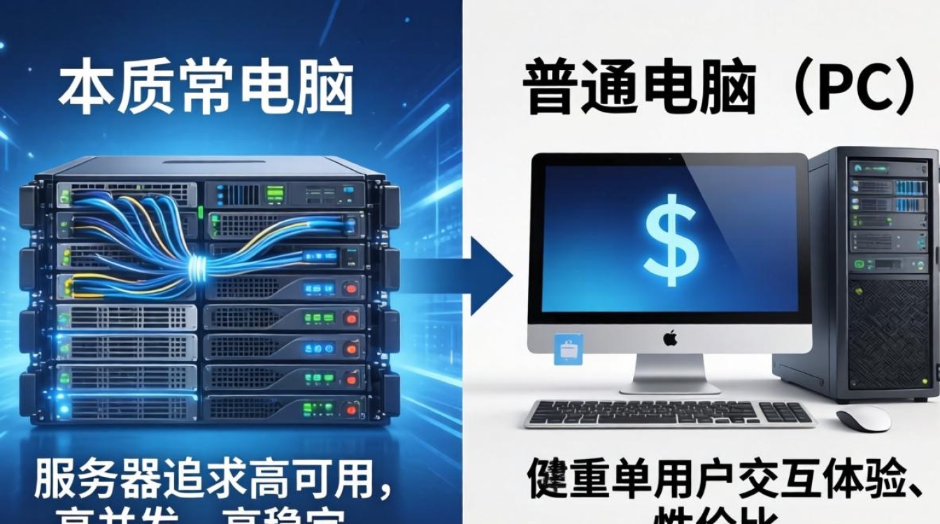 服务器和普通电脑区别