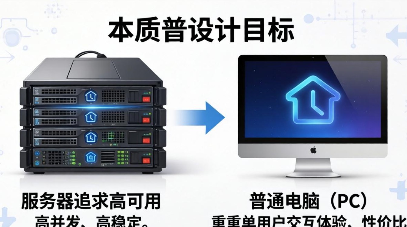 服务器和普通电脑区别