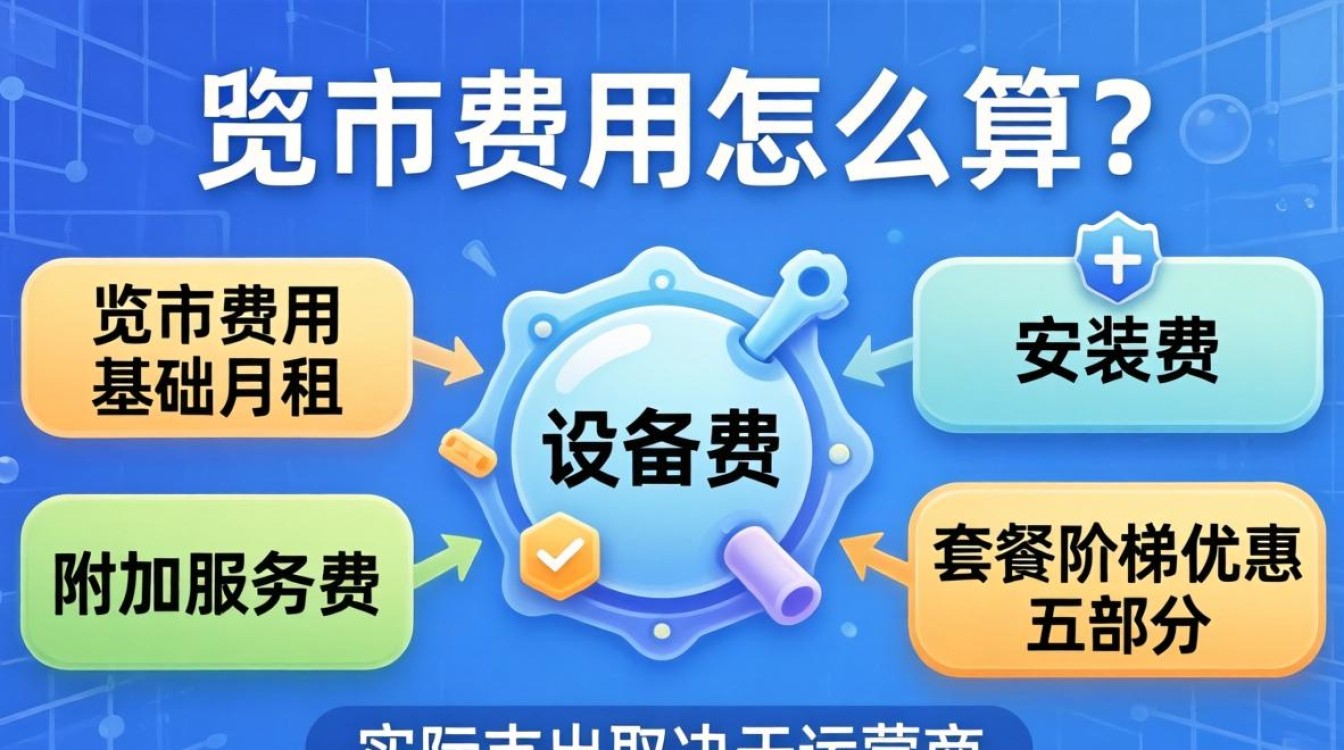 宽带费用怎么算的