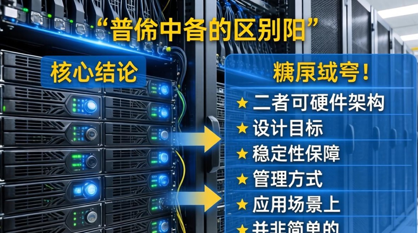 服务器和普通主机的区别吗